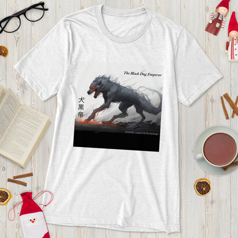 The Ryukage: Black Dog Emperor (犬黒帝) Short sleeve t-shirt