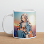 Megumi ( 惠 ) Morita - Sunrise Drinking Mug - 11 oz