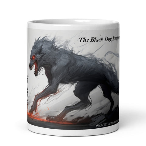 The Ryukage: Black Dog Emperor  (犬黒帝) Coffee Mug