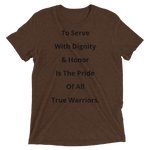 C.D.U.L.O: For Honor & Pride ( 1st LT. Dozer Delangura ) T-shirt